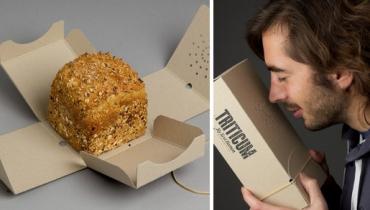 L'emballage perforé pour sentir le pain, par El Siento