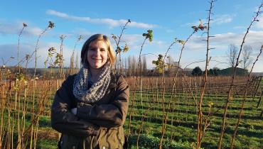 Laure Figeureu-Bidaud, 32 ans, agricultrice, Heuqueville (Eure, Normandie).